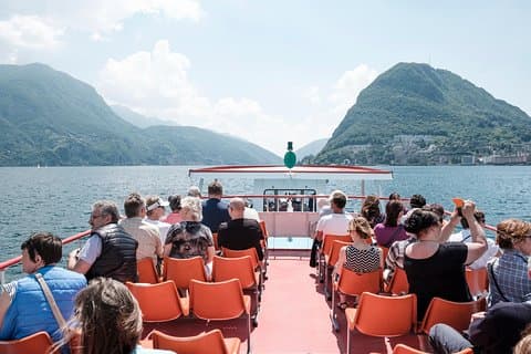 Guided Walk from Lugano to Gandria promoted by Lugano Region - return by boat