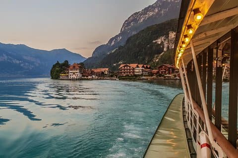 Interlaken Cruise Day Pass Lake Thun and Lake Brienz, 2nd class