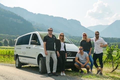Great days on wine tour in the Swiss Alps