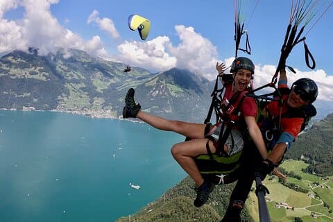 Luzern / Lucerne Professional Paragliding Tandem Flights