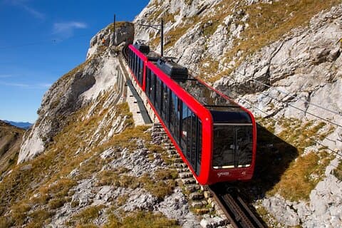 Mt. Pilatus: The Steepest Cogwheel Train In The World