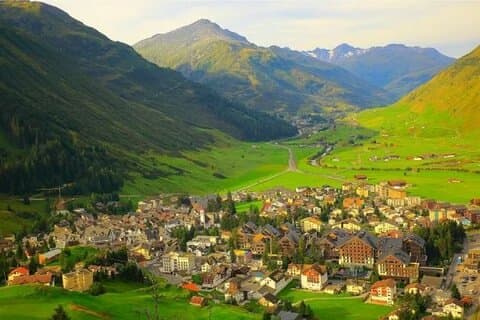 Zurich Airport ZRH to Andermatt Private Transfer