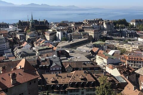 Great Wine Capital Lausanne, winetaste at Lavaux vineyards