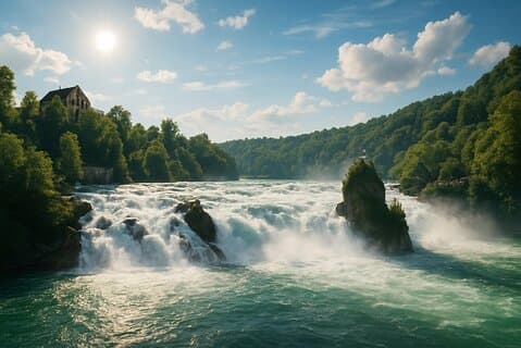 Rhein Falls and Lucerne Private Tour from Zurich with Chauffeur