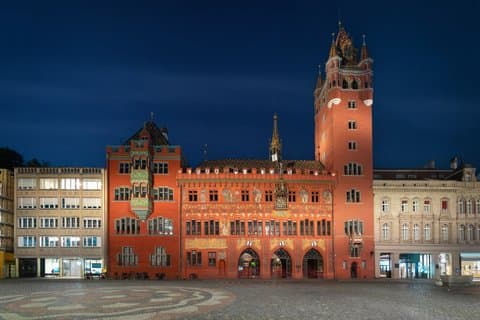 Basel's Historical Old Town Tour (Night)