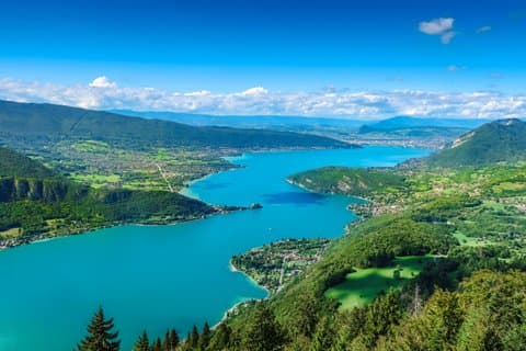 City Annecy Venice of the Alps Private van from Montreux