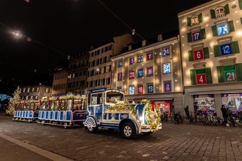 Christmas Train Lucerne