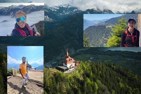 Interlaken: Summit Harder Kulm with a Swiss Athlete