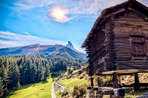 Guided Hike to Zmutt - The Hamlet Beneath Matterhorn