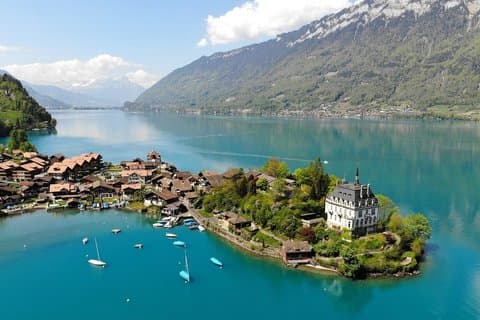 From Interlaken: Giessbach Waterfalls, Lake Cruise & Scenic train