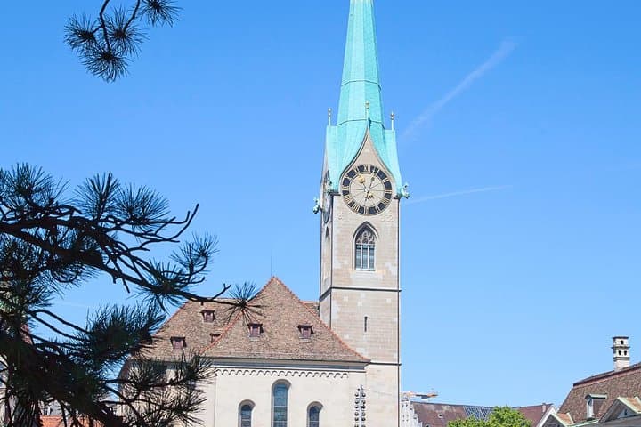 See Fraumuenster Church on your city tour of Zurich