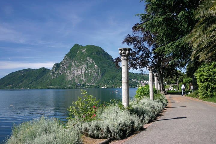 Guided Walk from Lugano to Gandria promoted by Lugano Region - return by boat