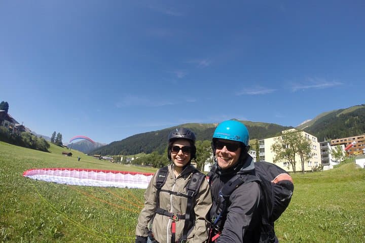 Landing in Davos