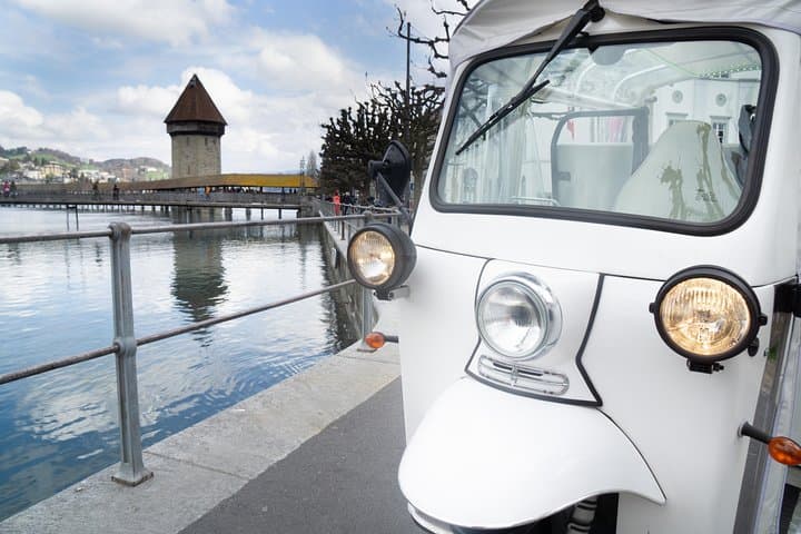 The heart of Lucerne with the Etuktuk