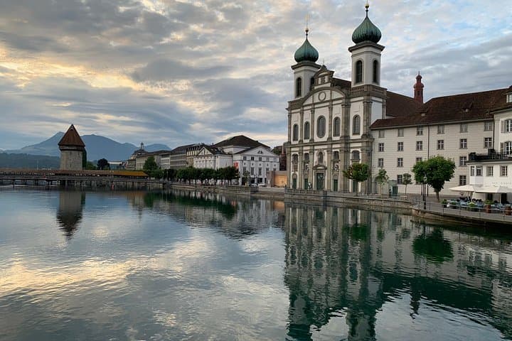 The heart of Lucerne with the Etuktuk