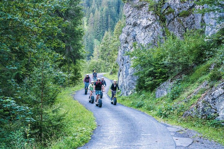 From Zurich: Alpine Monster Scooter & Private Fondue Tour