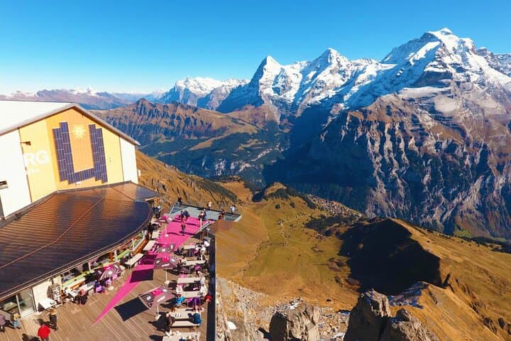 Small group tour to Schilthorn & Interlaken from Zurich (KTZ362)