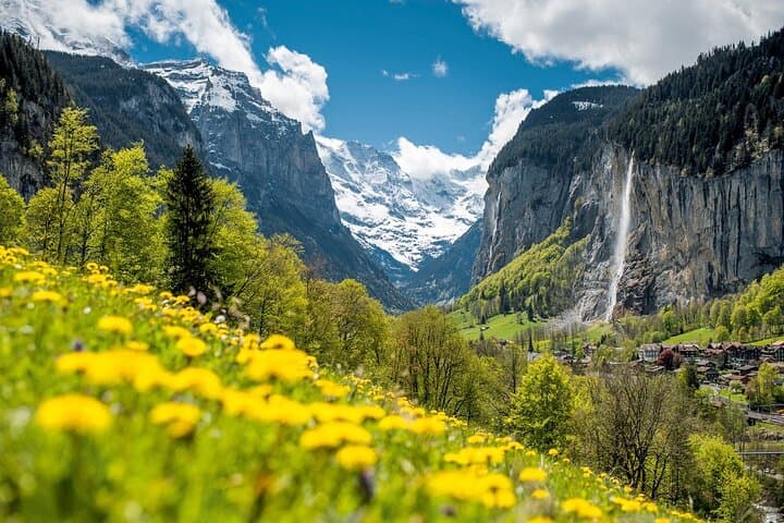 Views Spring & Summer from the Berner Oberland Region