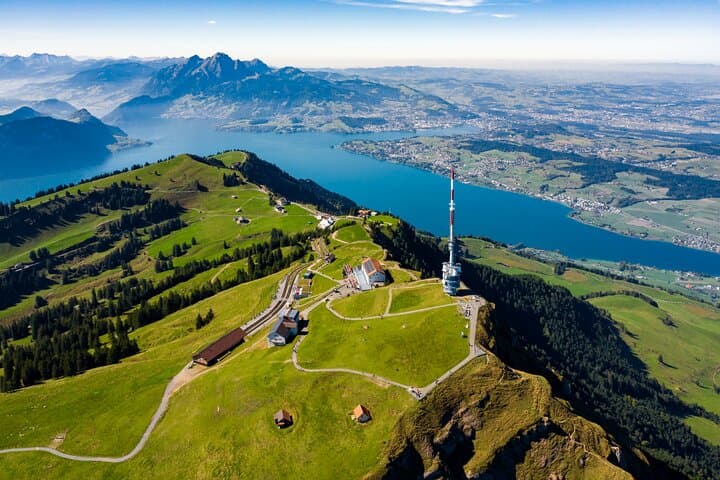 Mt Rigi Summit Summer Views