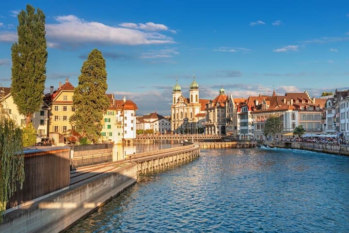 cross the Spreuer bridge to get into the old town