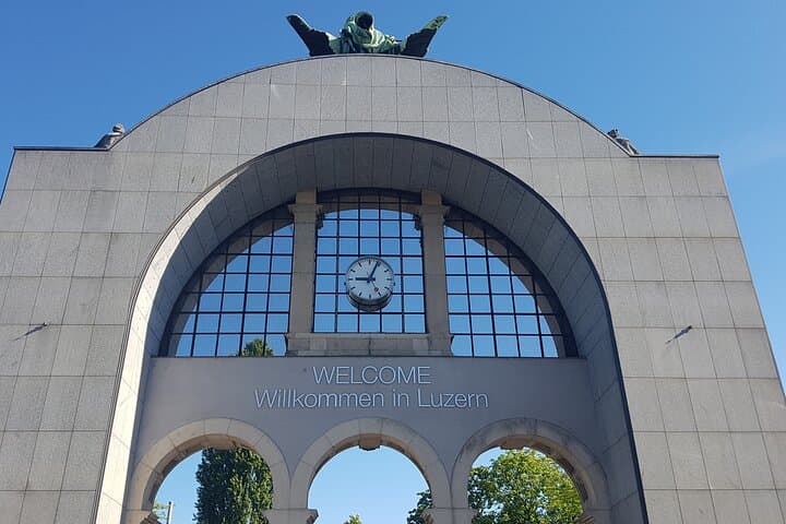 former entry gate of the train station Luzern