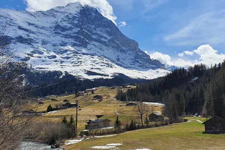 Grindelwald Eiger view