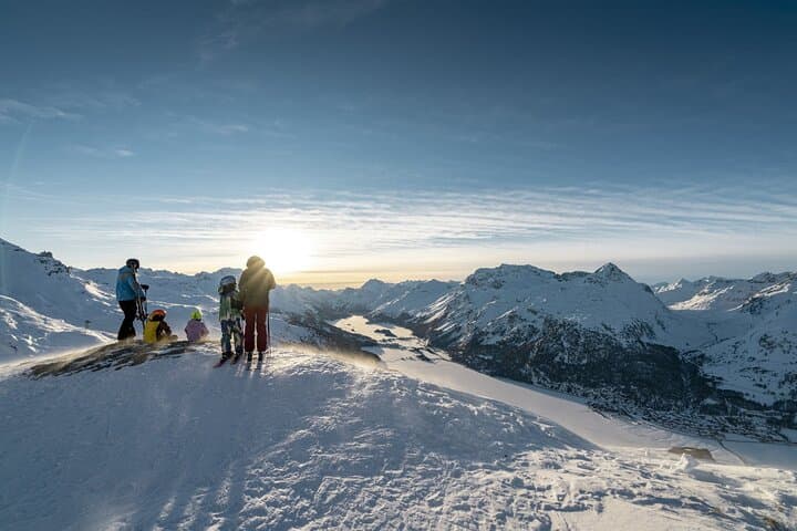 Ski Safari with ski instructor in the Engadine, St Moritz, Switzerland