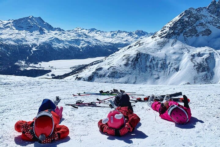 Ski Safari with ski instructor in the Engadine, St Moritz, Switzerland
