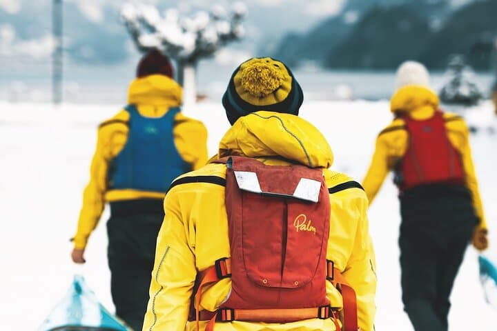 Dry suits keep you warm and protected