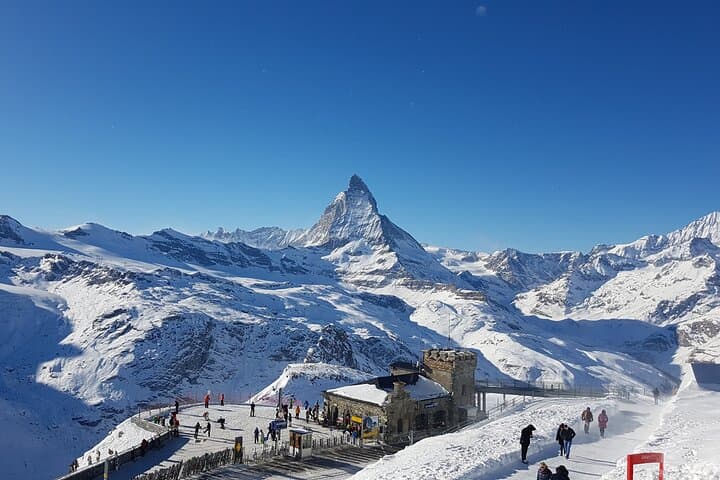 Winter view from Gornergrat