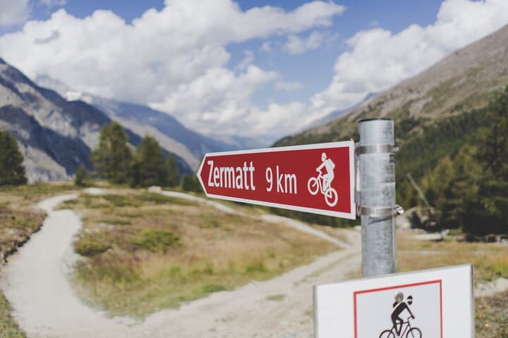 5-Hour Guided Bike Activity in Zermatt And A Discounted Lunch