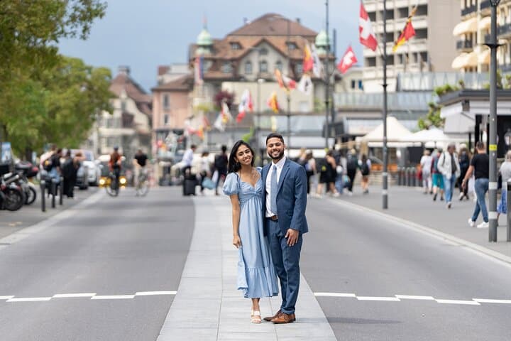 Private Photoshoot in Interlaken and Lake Thun