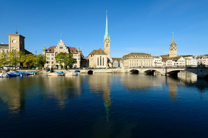 Zurich Marvels and City Heritage Private Walking Tour