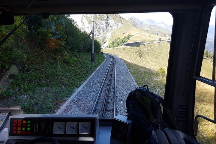 cogwheel train to Rochers-de-Naye