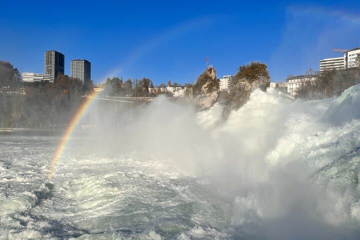 Private Magic Waterfall Adventure Tour to Rhine Falls with Pickup