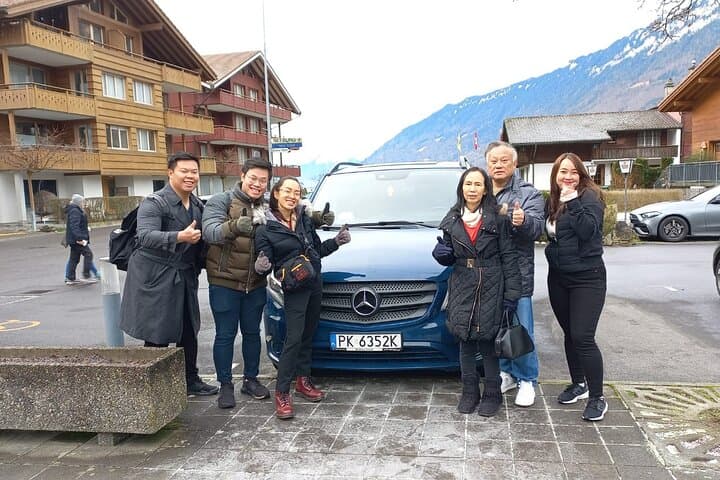10-Hours Customized Private Tour by Car from Zurich or Lucerne