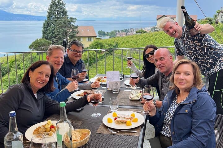 Gourmet Food and Wine Tasting Walk in Lavaux