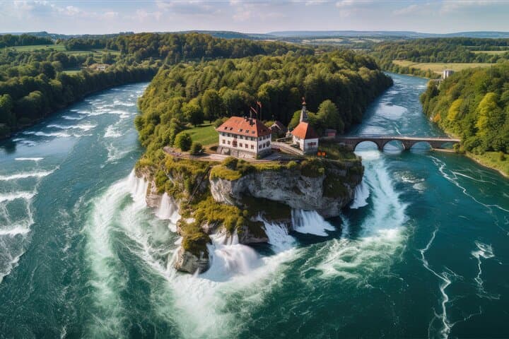 Rhine Falls private day tour from Zurich