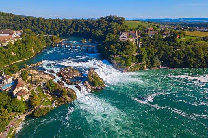 Rhine Falls private day tour from Zurich