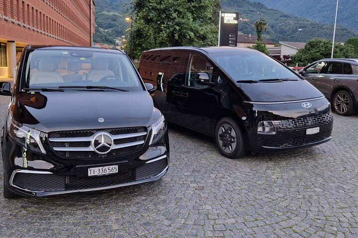 Lugano Malpensa or Malpensa Lugano Transfer - Van small groups