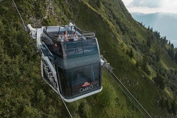 Swiss Panorama Cabrio Experience Trip through the Alps from Bern