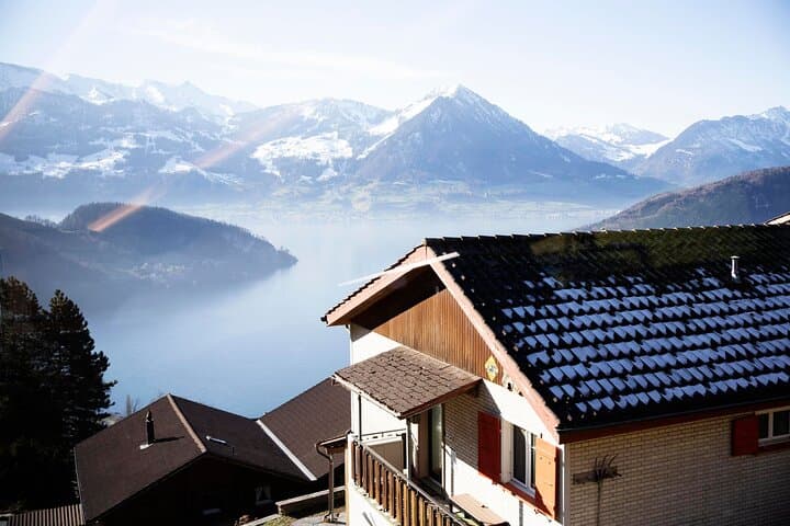 Lucerne Tour with Fondue Tasting at Rigi Mountains