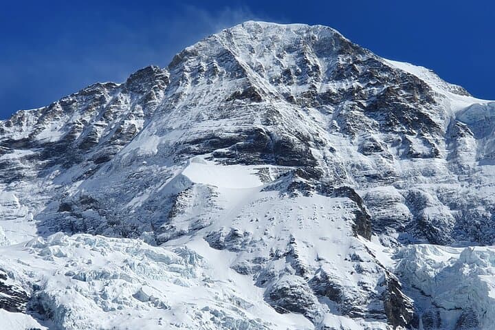 Glacier view from Kleine Scheidegg