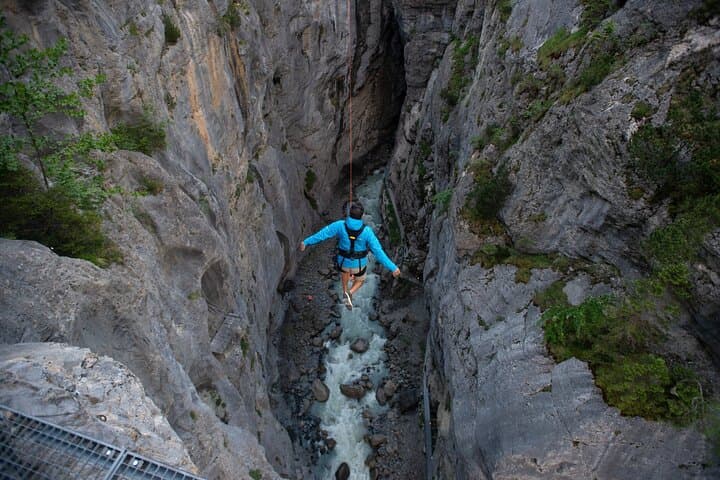 From Geneva: High-thrill Interlaken & Grindelwald Canyon Swing