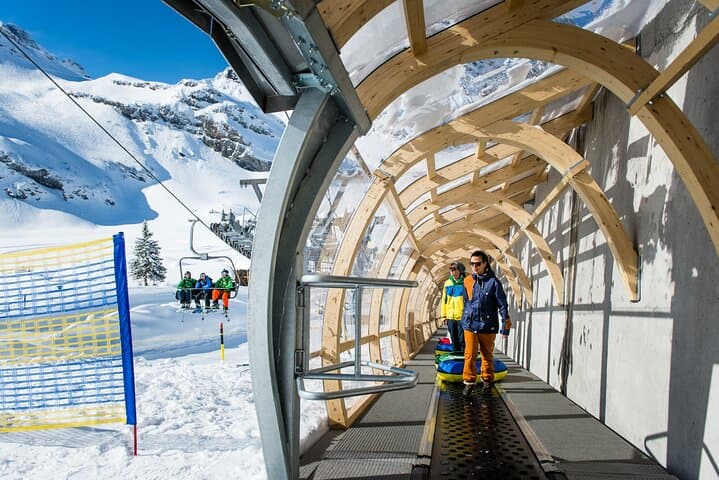 From Zurich: Titlis Beginner Ski Experience and Lucerne Day Trip