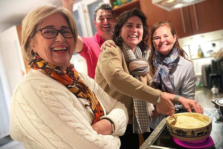 Traditional Swiss Dinner: Cheese Fondue, Appetizers and Dessert