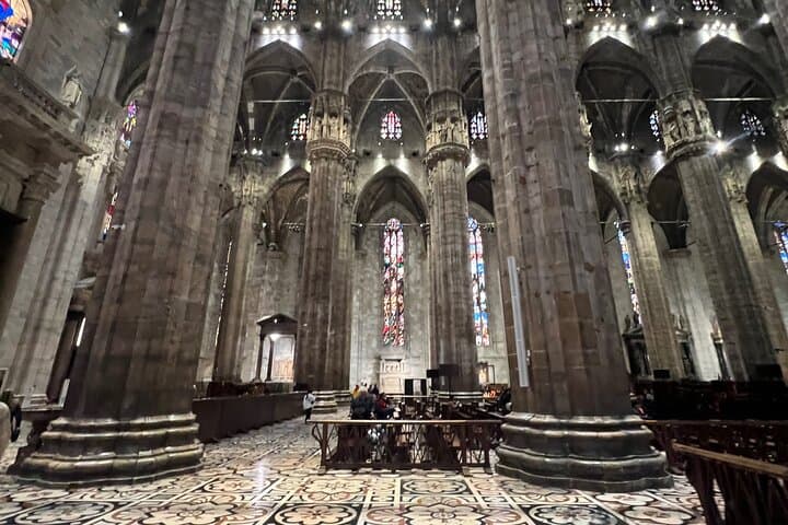 Inside cathedral
