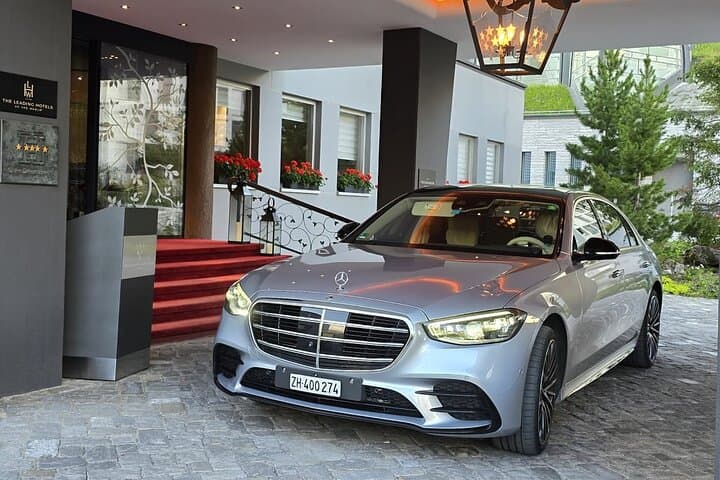 Private luxury transfer Zurich to Courchevel (1-6 persons)