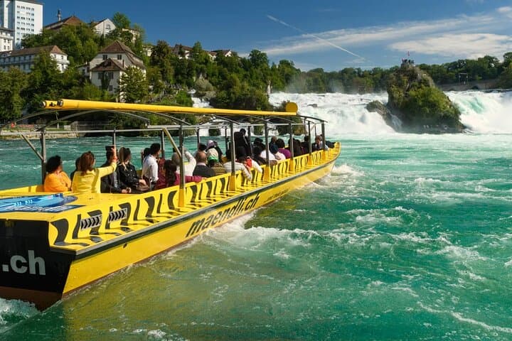 Boat ride Rhine Falls