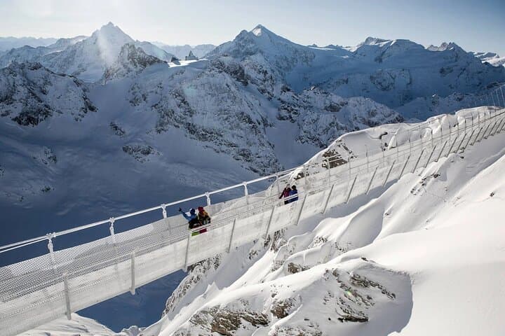 From Basel: Mount Titlis & Lucerne City Tour in Private Day Trip
